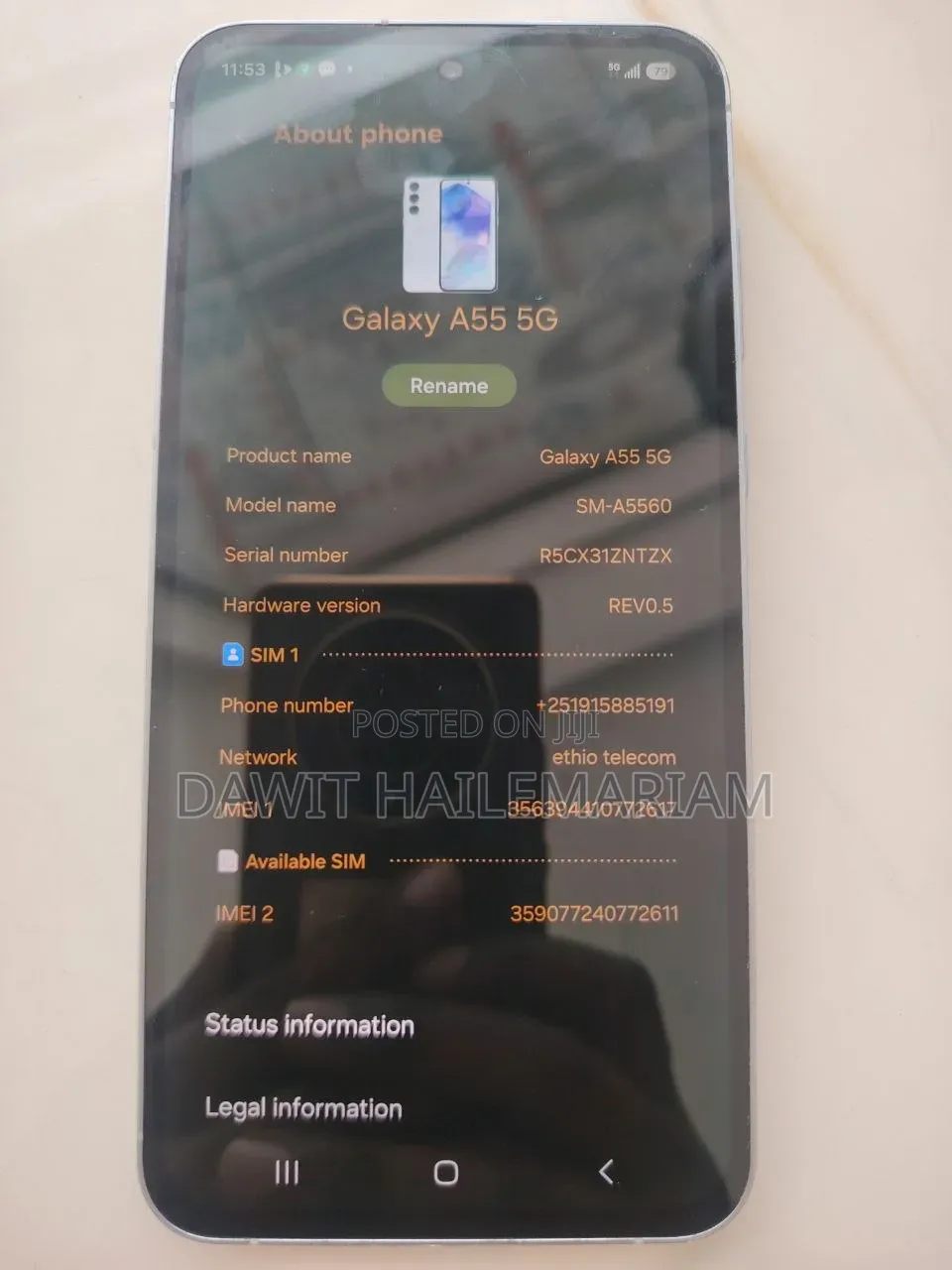 Samsung Galaxy A55 256 GB