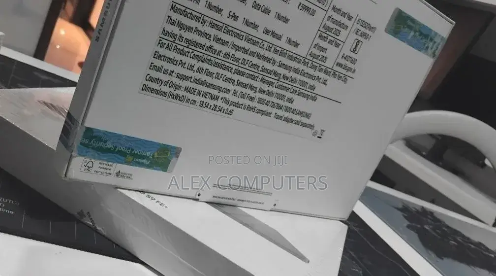 New Samsung Galaxy Tab S9 FE+ 128 GB Black