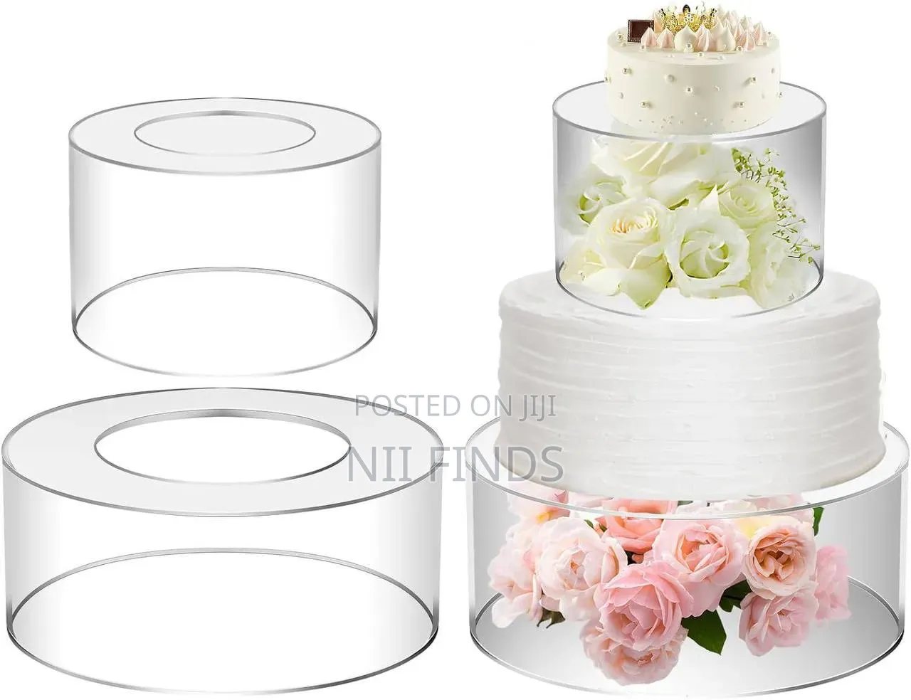 Four PCS Cake Spacer