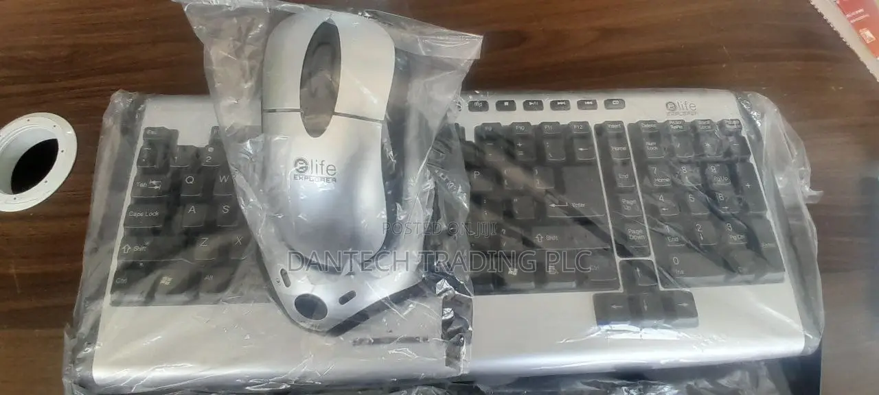 Elite Explorer Wireless Keyboard Optical Mouse Combo