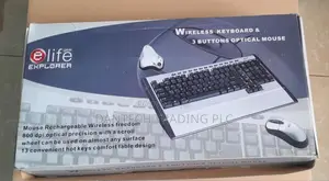 Elite Explorer Wireless Keyboard Optical Mouse Combo