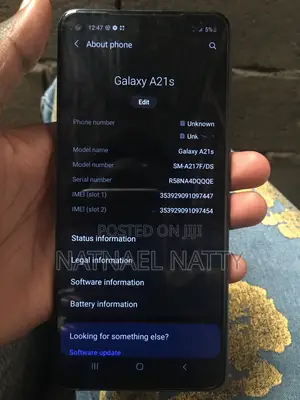 Samsung Galaxy A21s 64 GB Silver