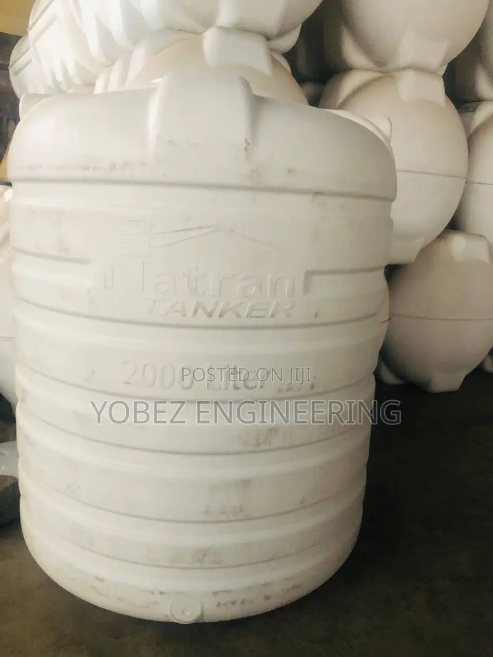 Tanker 500Liter to 3000Liter Free Delivery