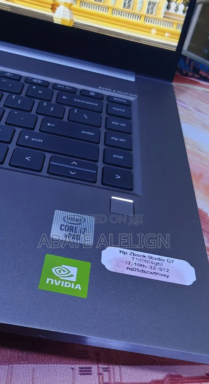 New Laptop HP ZBook Firefly 15 G7 16GB Intel Core i7 SSD 512GB