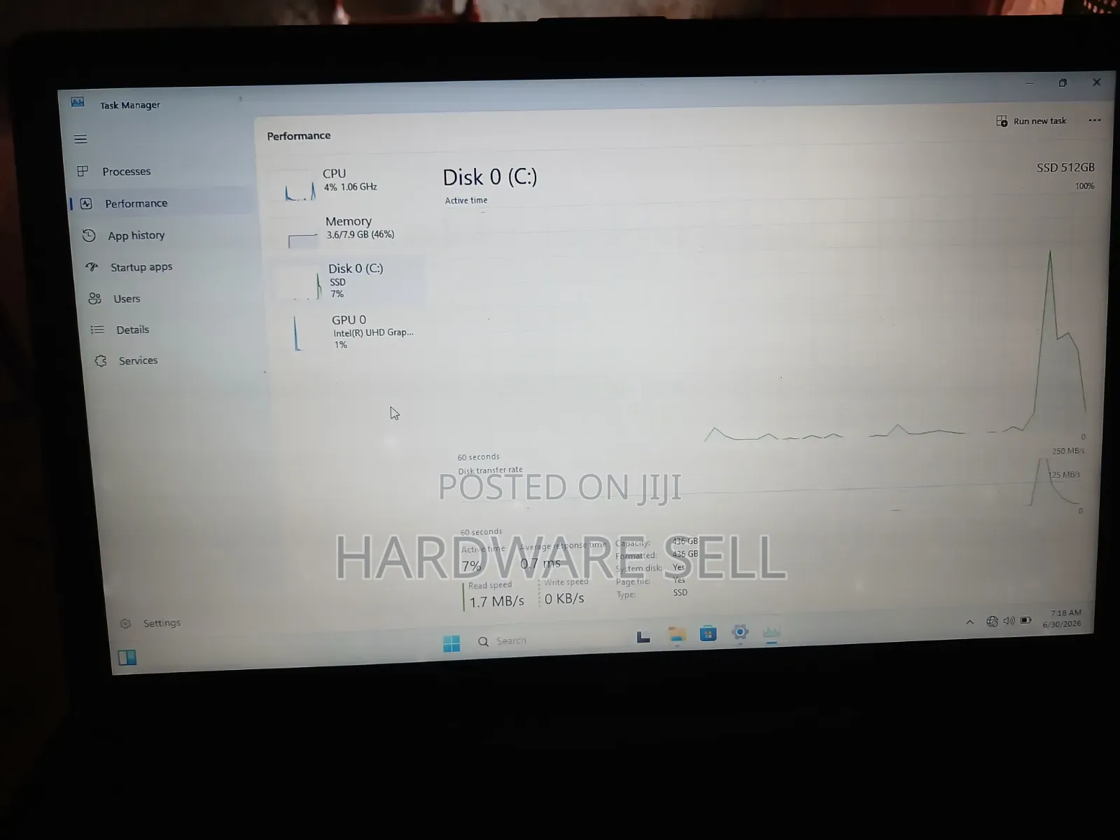 Laptop HP Stream Notebook 8GB Intel Core i7 SSD 512GB