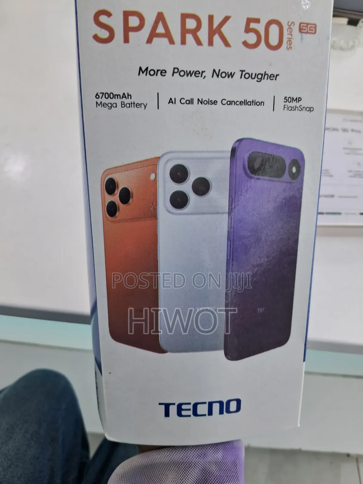 New Tecno Spark 50 128 GB Black
