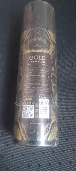 Gold Car Freshener( Perfume)