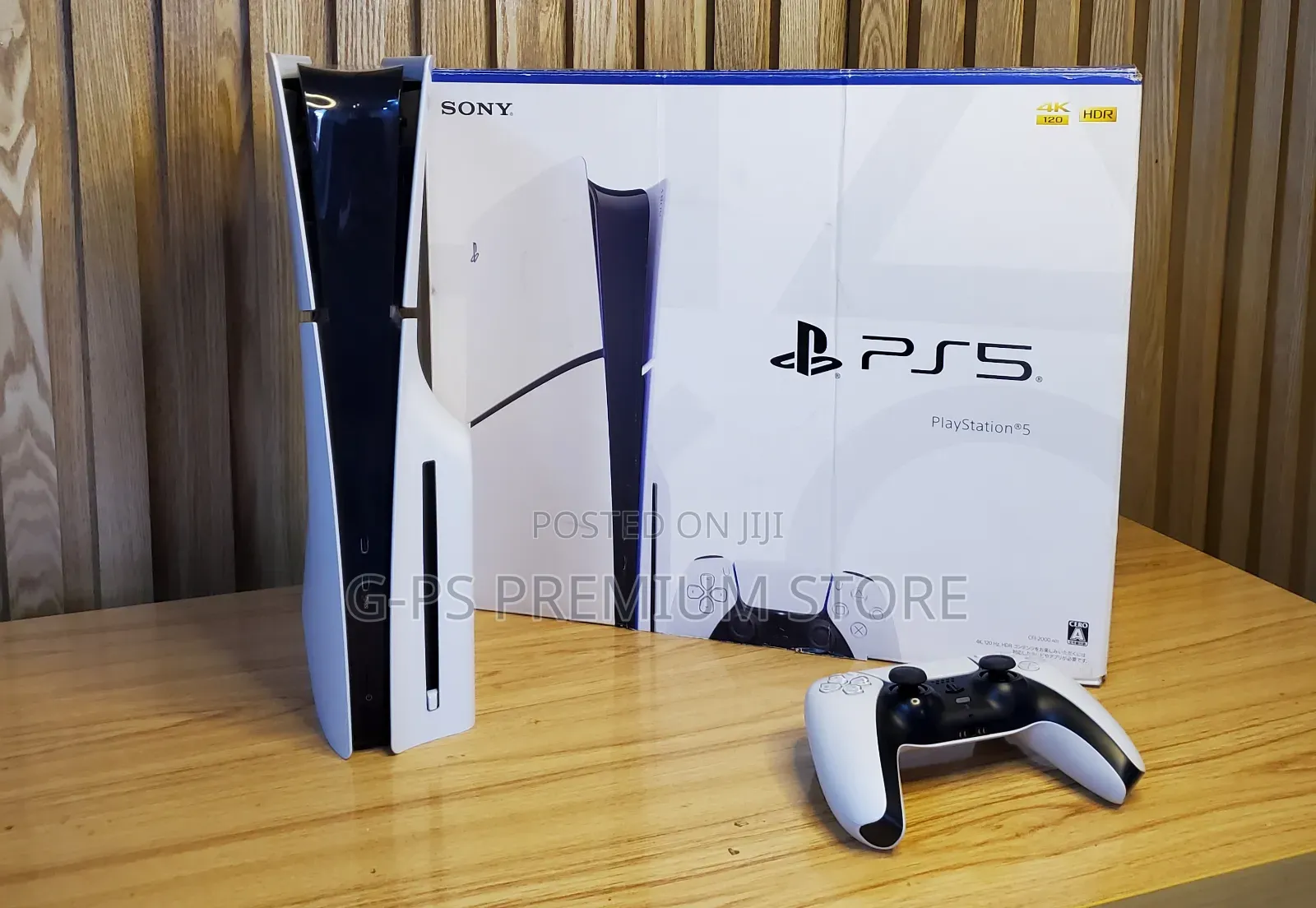 PS5 Slim Disc Model አዲስ እቃ | 1 Original Joystick ጋር