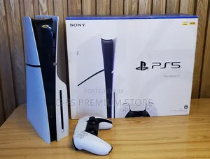 PS5 Slim Disc Model + Original Joystick | 5 Games Installed