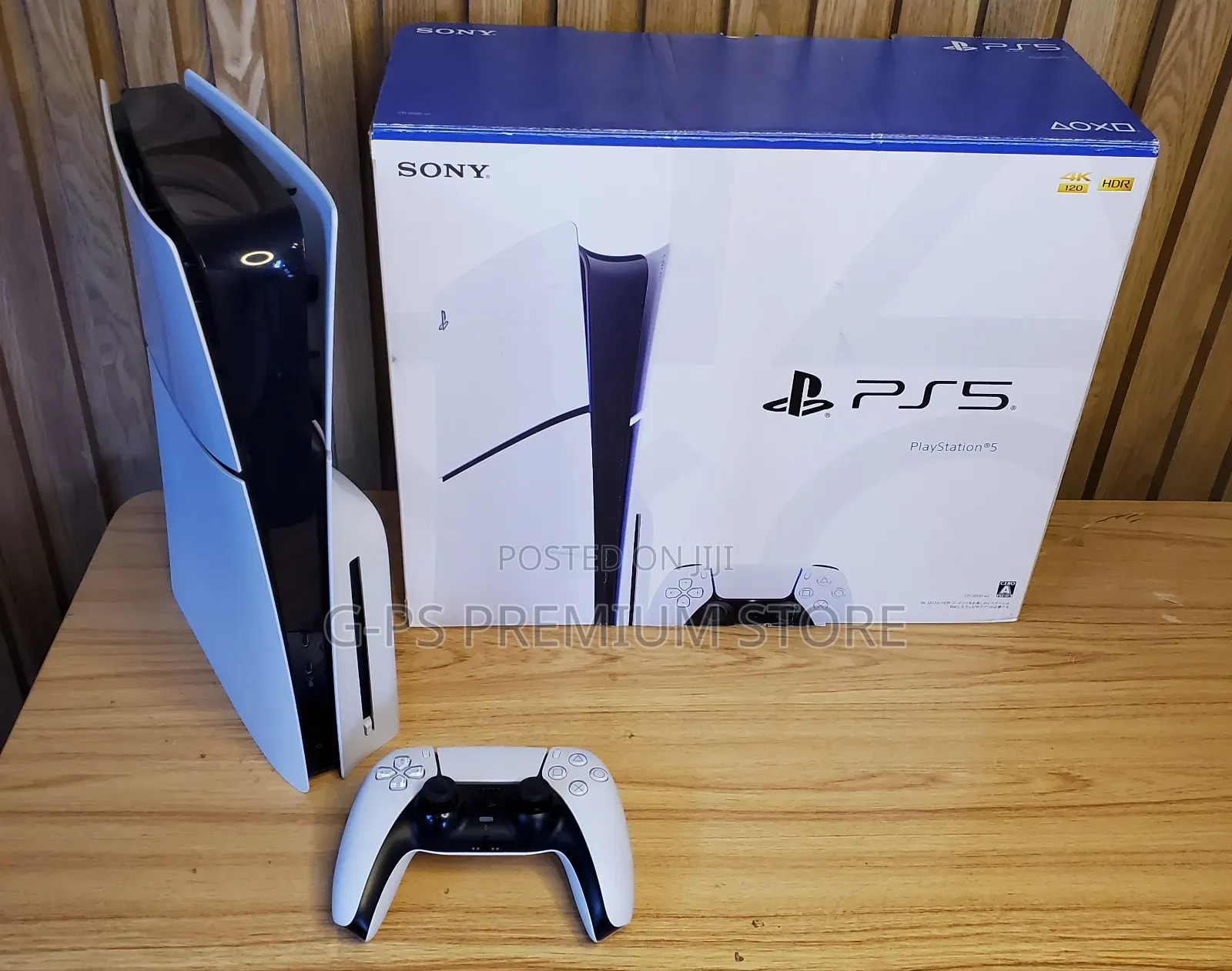 PS5 Slim Disc Model + Original Joystick | 5 Games Installed