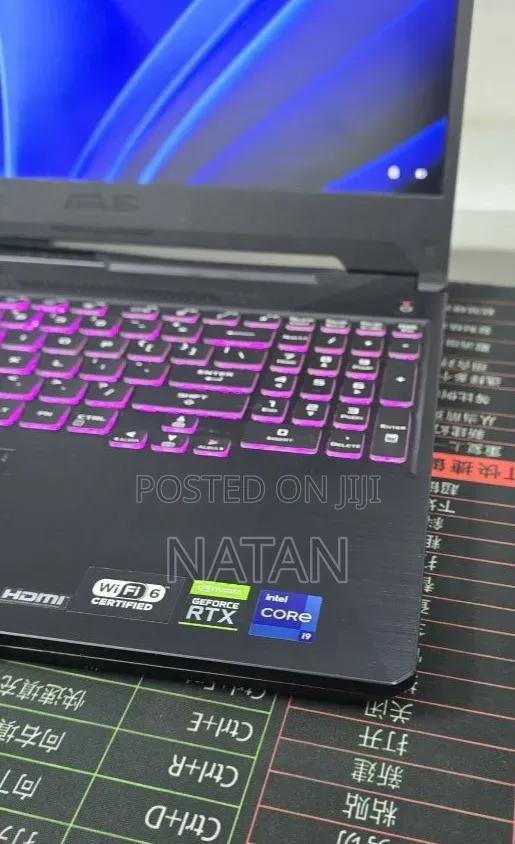 New Laptop Asus TUF Gaming A15 16GB Intel Core i9 SSD 512GB