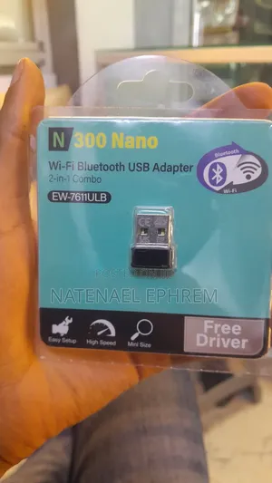 N300 Nano Wi-Fi and Bluetooth USB Adapter
