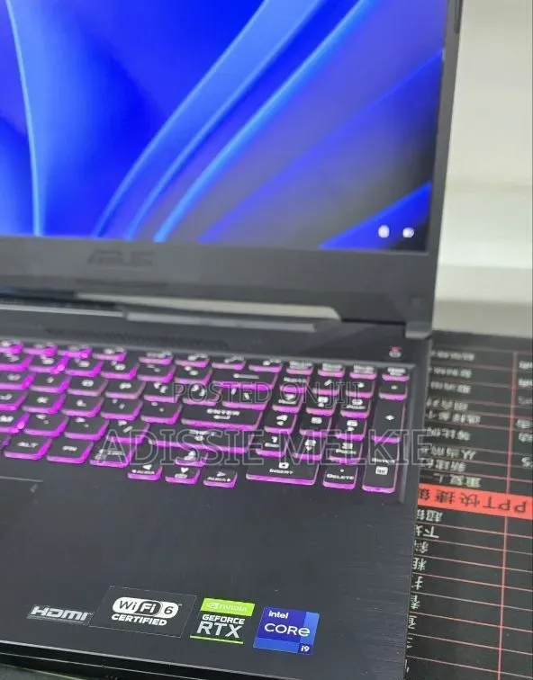 New Laptop Asus TUF Gaming F15 16GB Intel Core i9 SSD 512GB