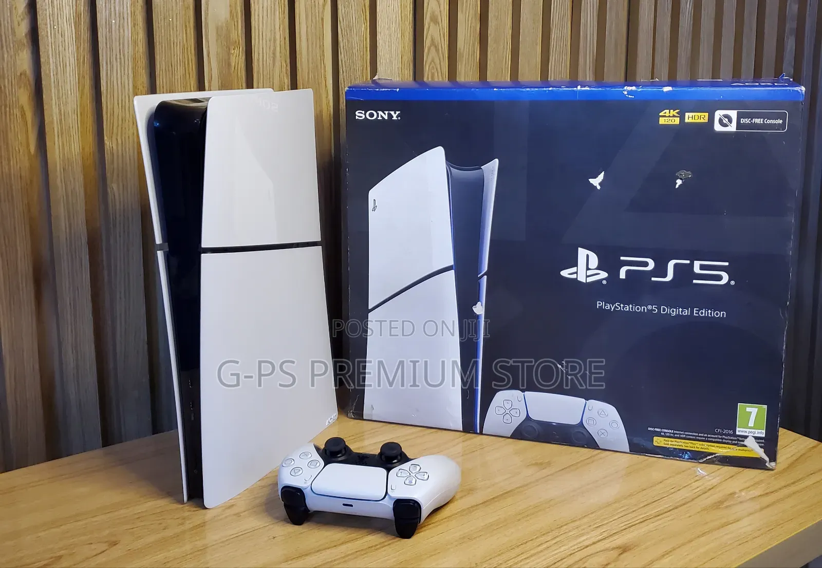 PS5 Slim Digital Edition 1 Original Controller ጋር | FC 26 እና 5 Games