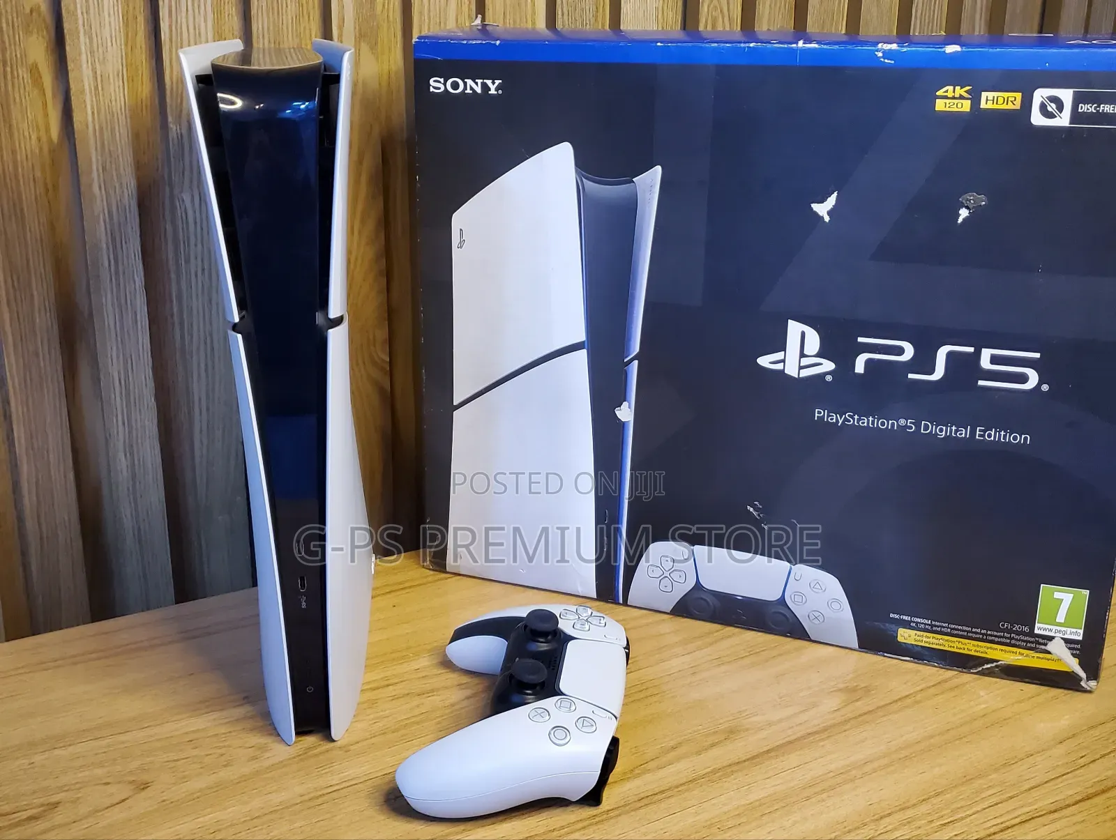 PlayStation 5 Slim Digital Model | ንፁህ የተፈተነ እቃ | G-Ps STORE