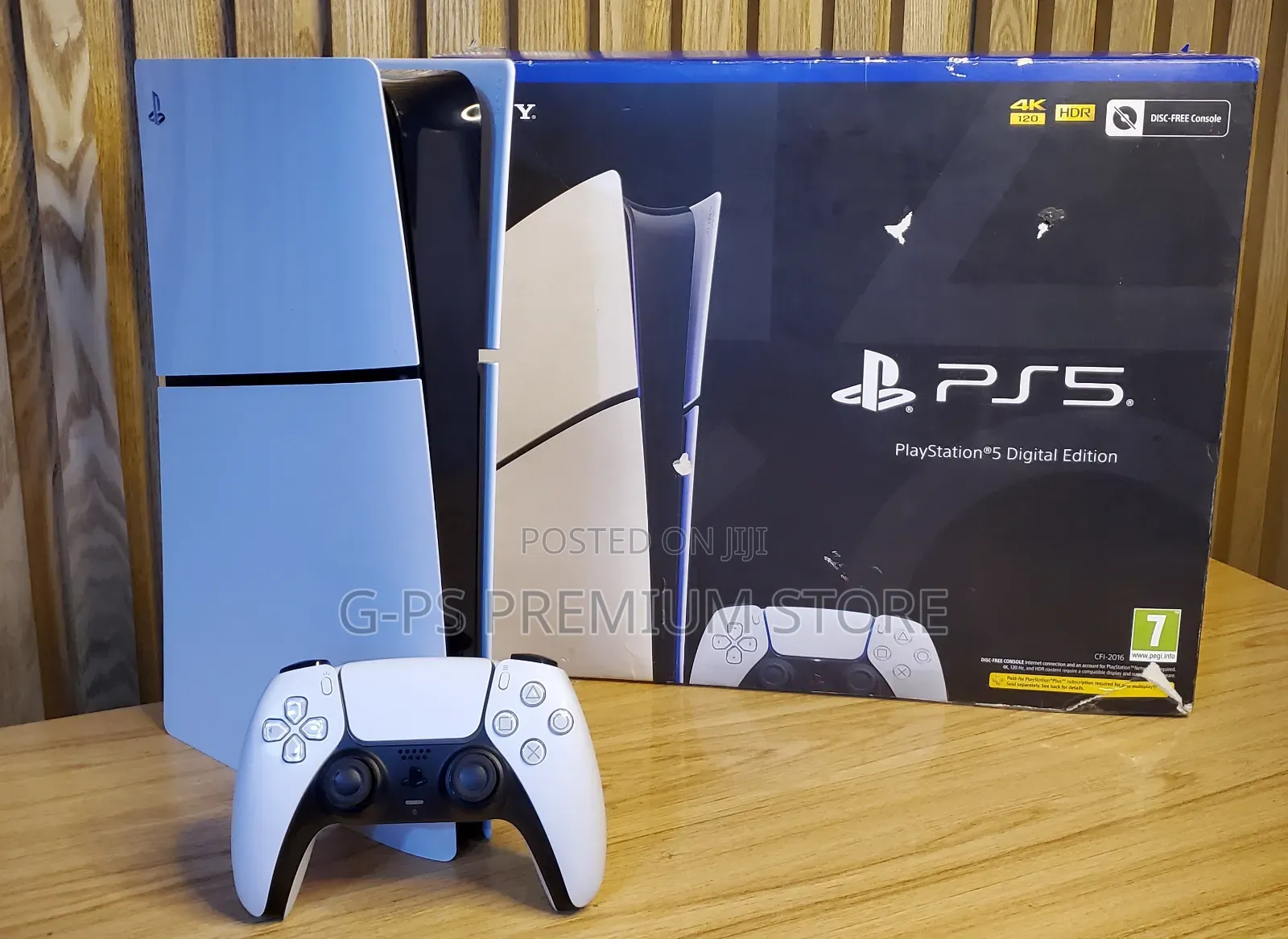 PS5 Slim Digital Model በጥራት ደረጃ የተመሰከረ | G-Ps STORE
