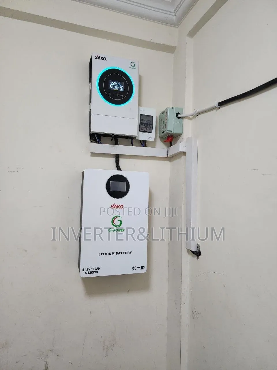 Solar Power Backup /Hybrid Inverter Lithium Ion Battery