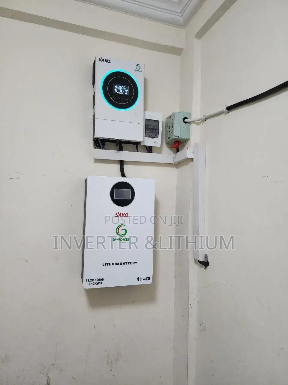 Solar Power Backup /Hybrid Inverter Lithium Ion Battery