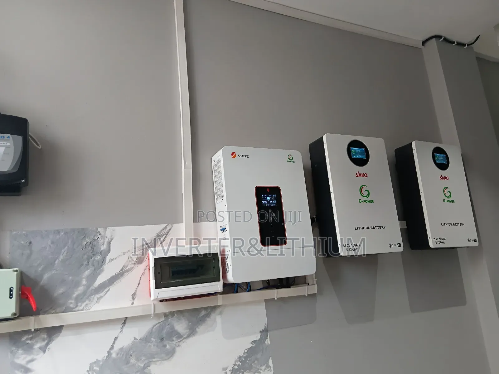 Solar Power Backup /Hybrid Inverter Lithium Ion Battery