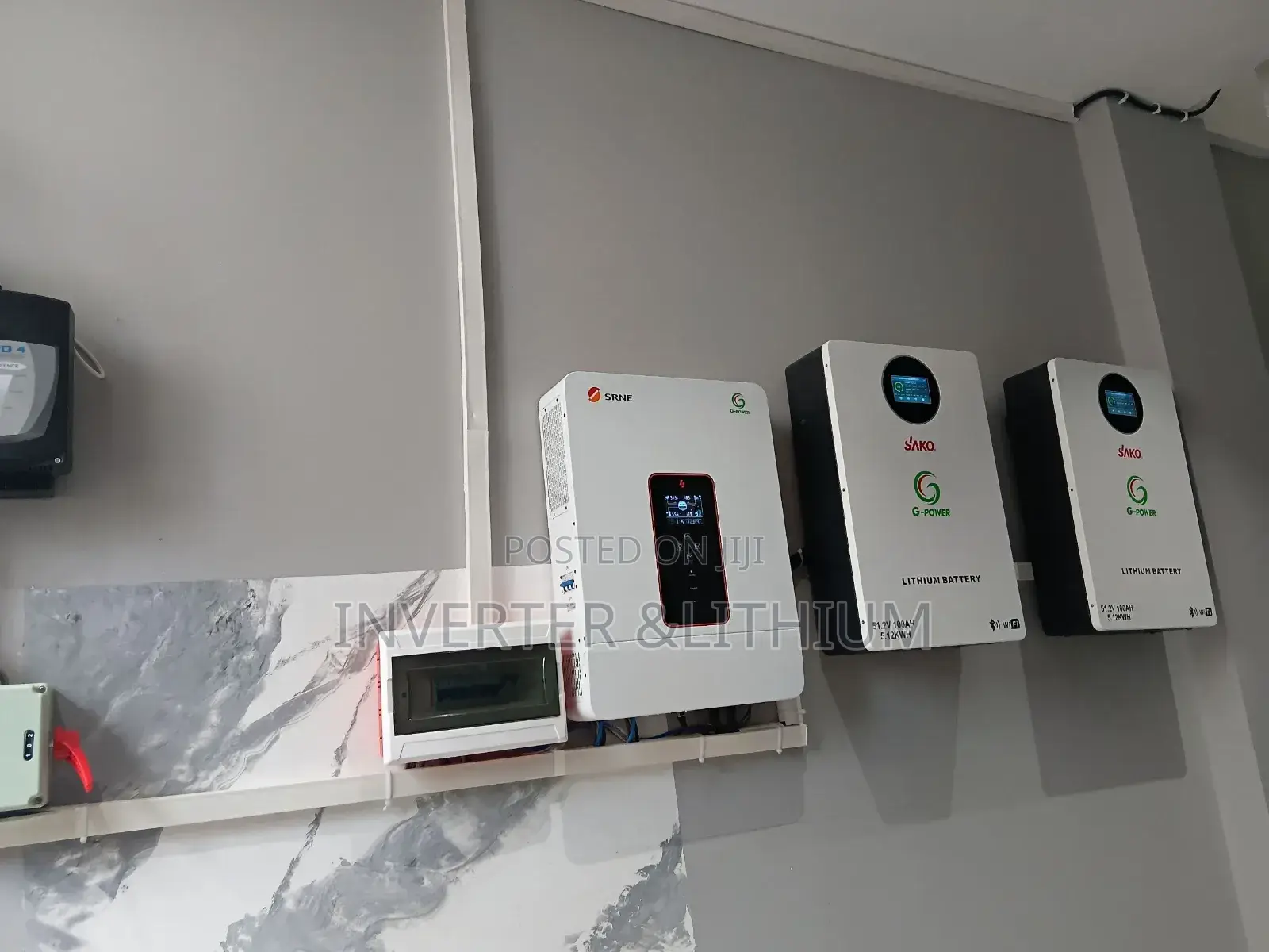 Solar Power Backup /Hybrid Inverter Lithium Ion Battery