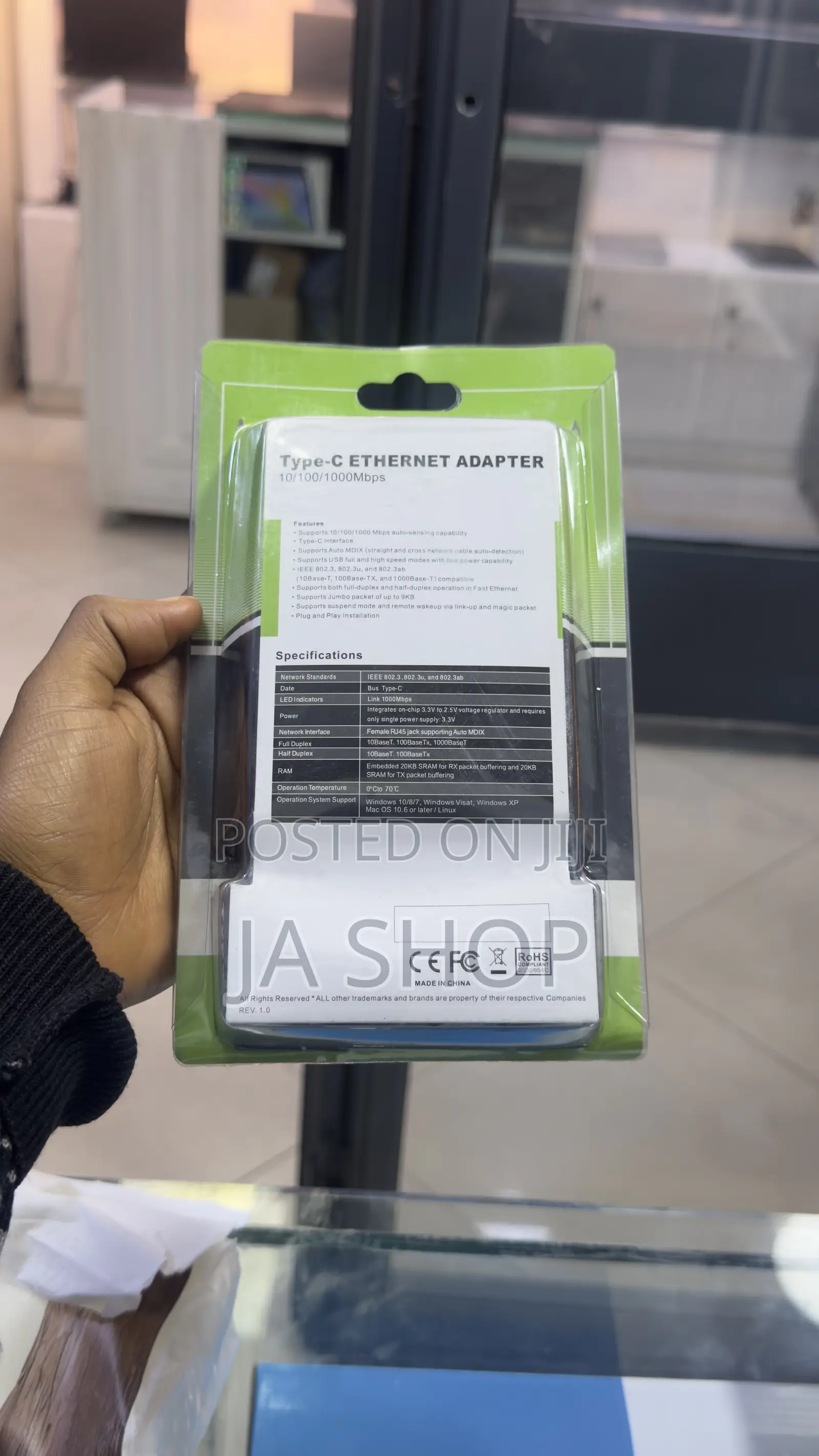 Type-C Ethernet Adapter
