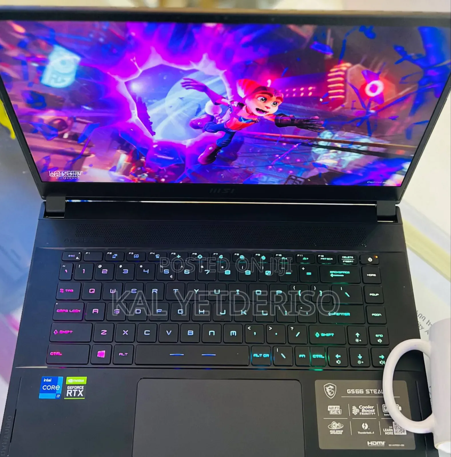 New Laptop MSI 16GB Intel Core i7 SSD 1T