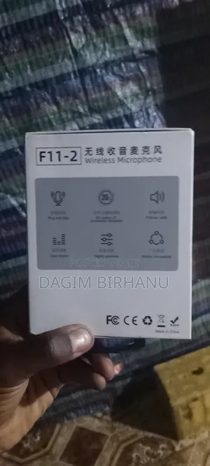 F11- 2 Dual Wireless Microphone System