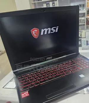 New Laptop MSI 16GB Intel Core i7 SSD 256GB