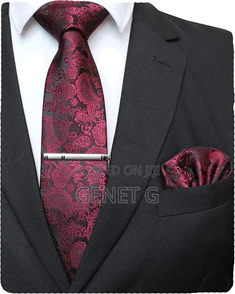 Mens Solid Necktie