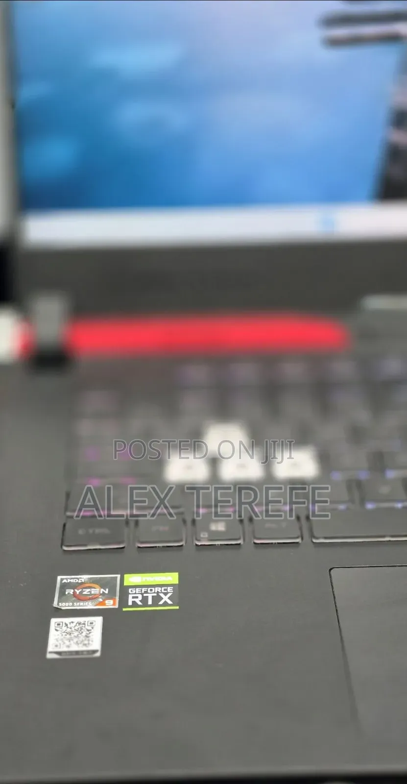 New Laptop Asus ROG Strix G15 16GB AMD Ryzen 9 SSD 512GB