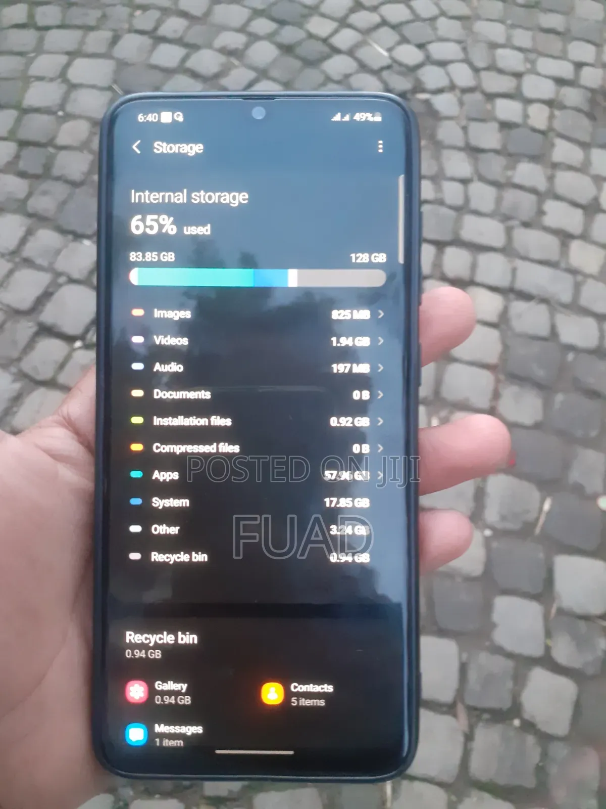 Samsung Galaxy A70 128 GB Blue