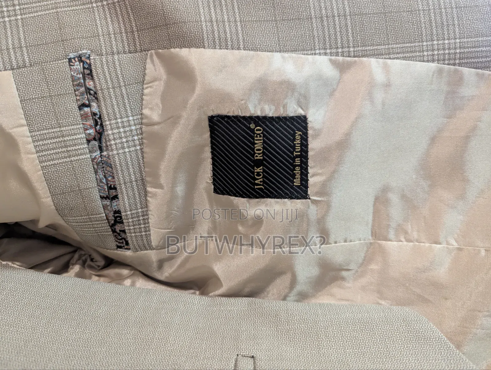 Full Gray Suit ሱፍ for Men Turkey