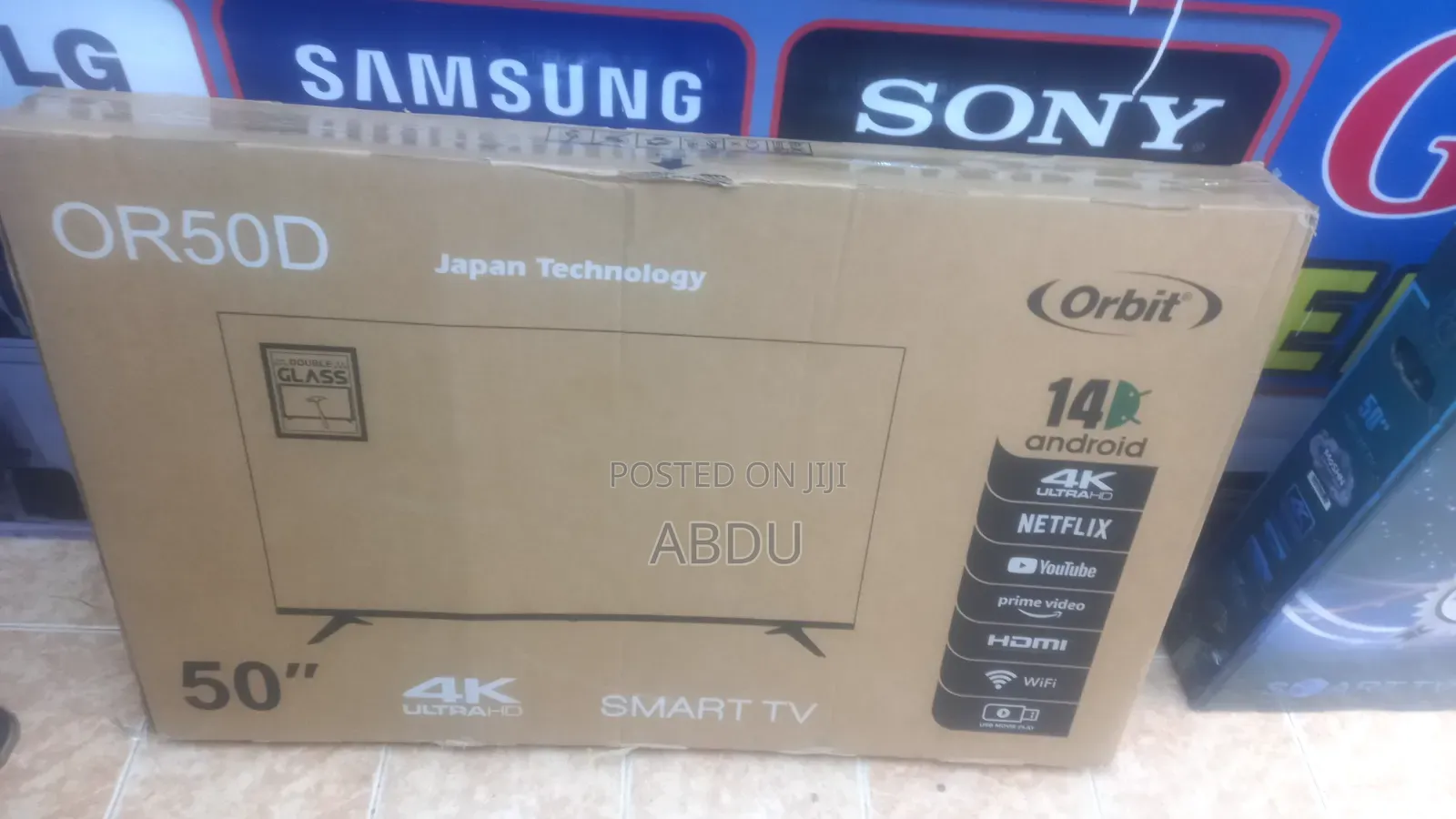 Orbit TV 50 Inch Android 14