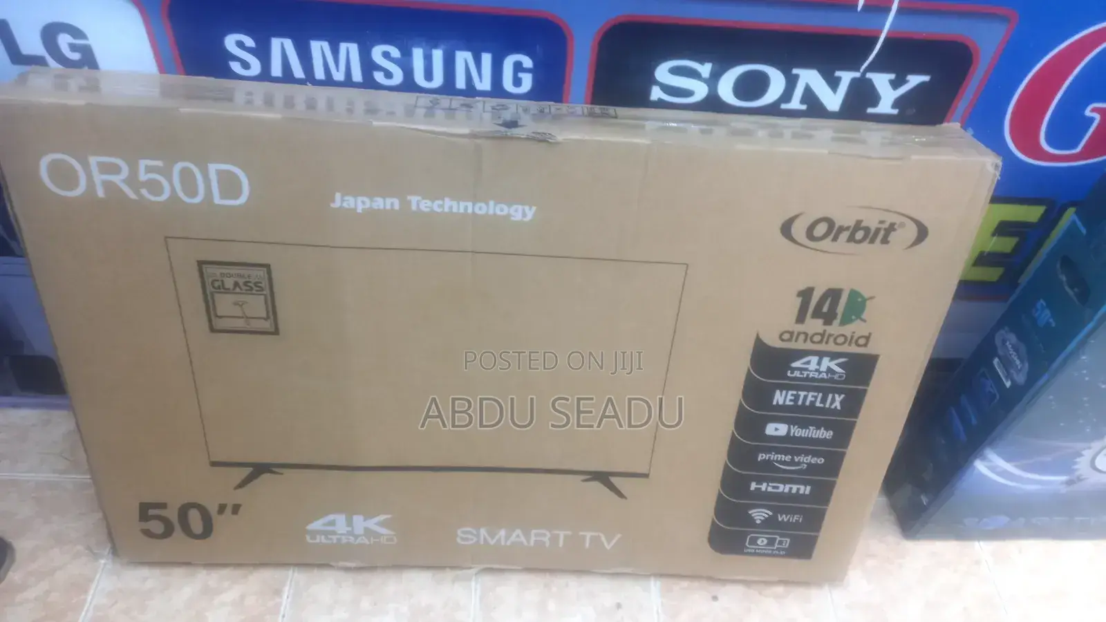 Orbit TV 50 Inch Android 14