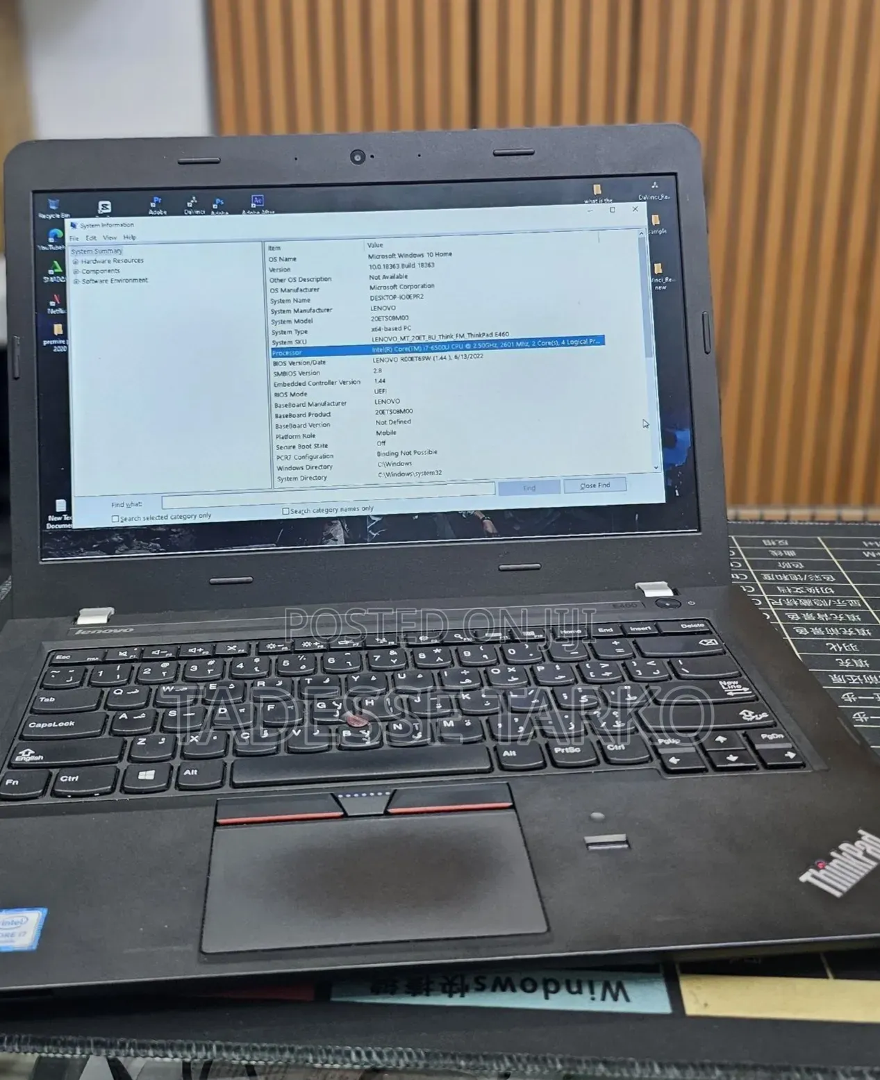New Laptop Lenovo 12GB Intel Core i7 SSD 512GB