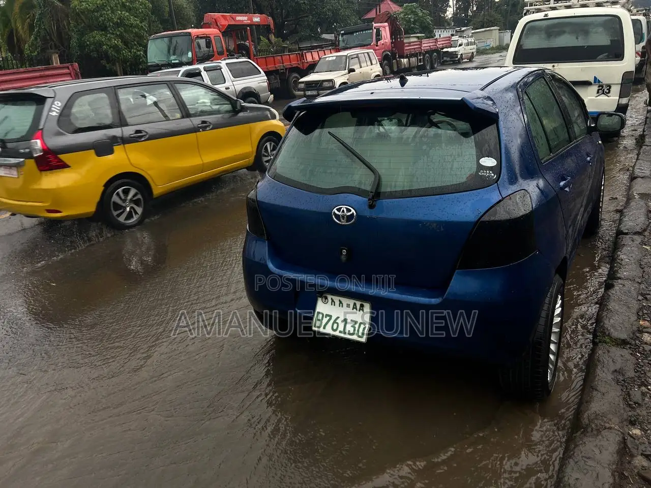 Toyota Yaris 1.0 2005 Blue