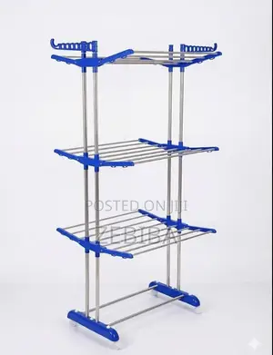Three-Tier Stainless Steel Clothes Drying Rack