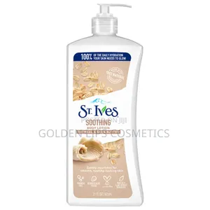 St Ives Oatmeal Shea Butter Soothing Body Lotion 621ml Moisturizer