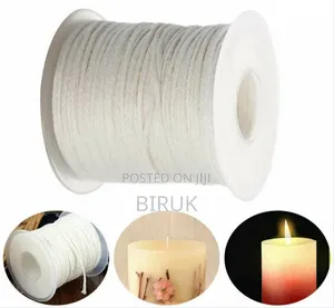 የጥጥ ክር (Cotton Wick) Premium Candle Making Wick