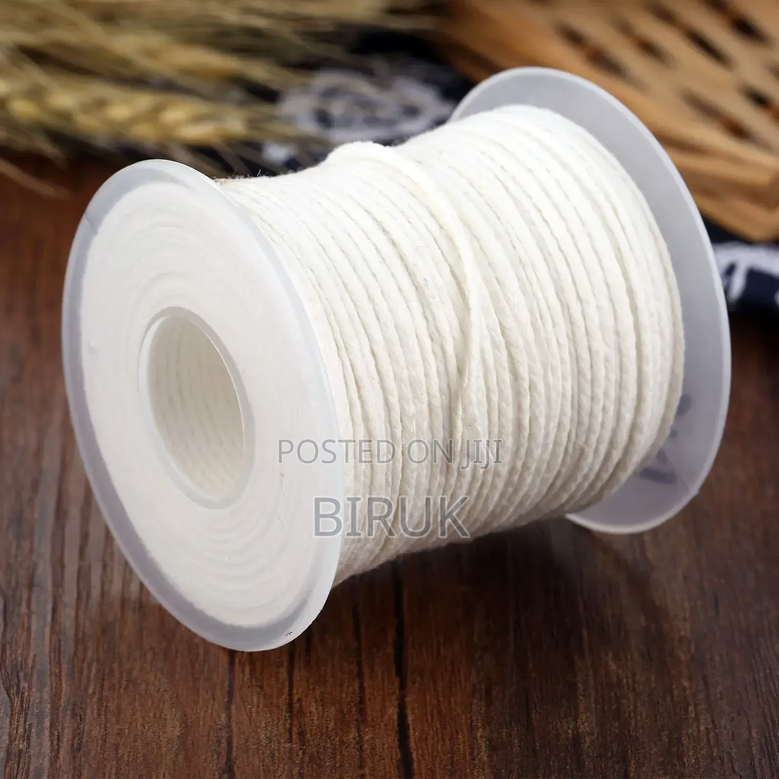 የጥጥ ክር (Cotton Wick) Premium Candle Making Wick