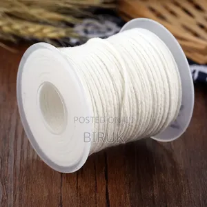 የጥጥ ክር (Cotton Wick) Premium Candle Making Wick