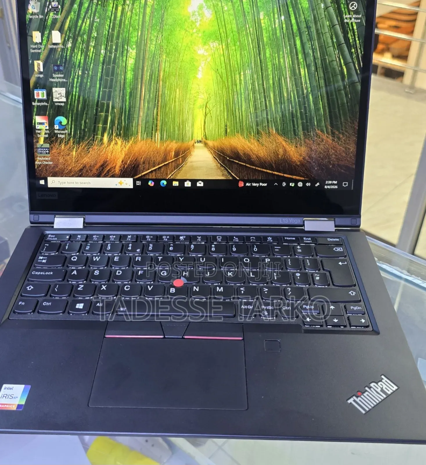 New Laptop Lenovo ThinkPad L13 Yoga 16GB Intel Core i5 SSD 512GB
