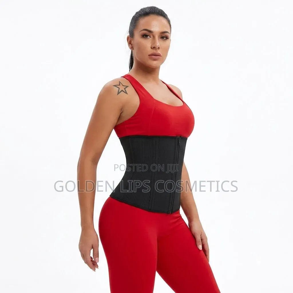 Hotapei 5 Meter Waist Trainer Tummy Wrap Belt Sweat Workout Support