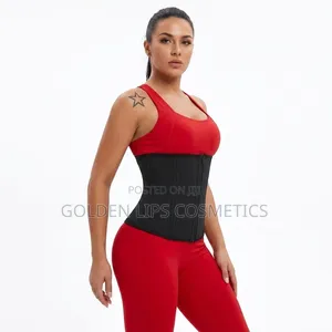 Hotapei 5 Meter Waist Trainer Tummy Wrap Belt Sweat Workout Support