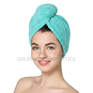 Quick Dry Hair Towel Cap Silicone Absorbent Drying Hat TC-2025