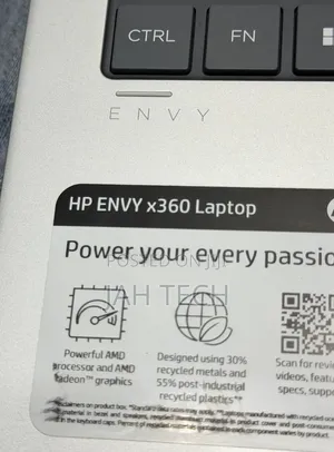 New Laptop HP Envy x360 16GB AMD Ryzen 5 SSD 512GB