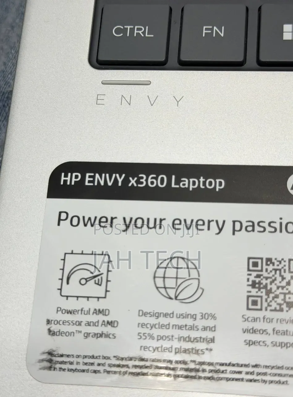 New Laptop HP Envy x360 16GB AMD Ryzen 5 SSD 512GB