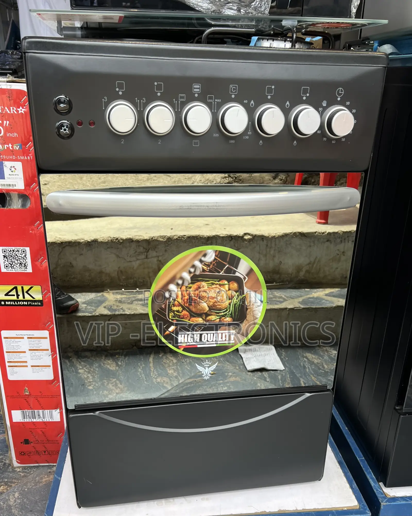 Filps Oven 50x50 Gas Cooker With Electric Oven – Freestanding Cooker