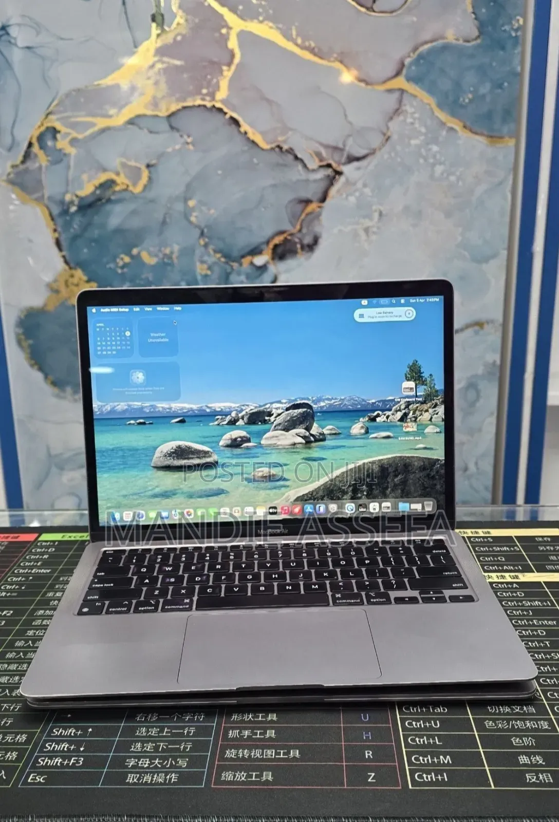 New Laptop Apple MacBook Air 2020 M1 8GB Apple M1 SSD 256GB