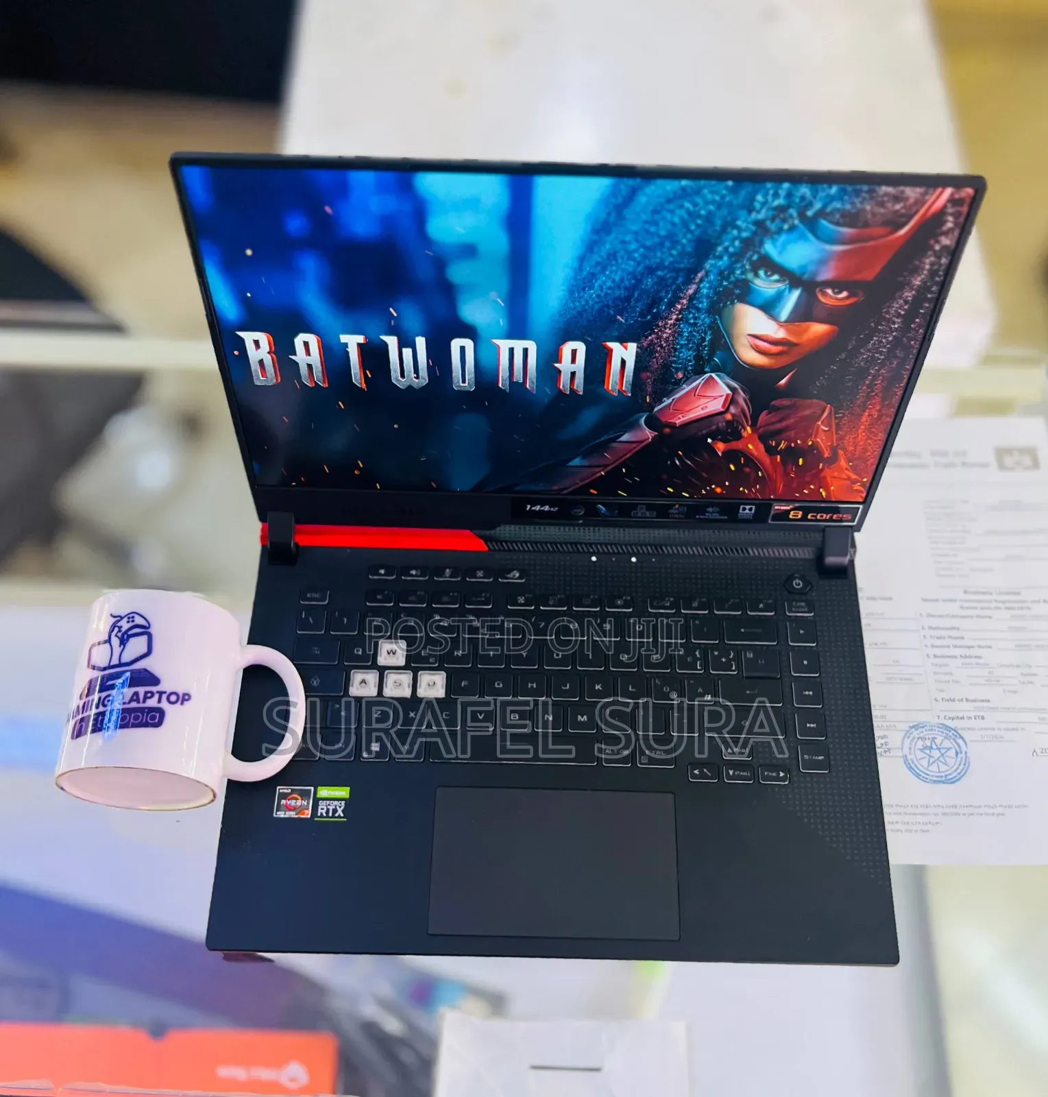 New Laptop Asus ROG Strix G15 16GB AMD Ryzen 7 SSD 512GB